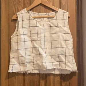 Cropped VIENNA tank top